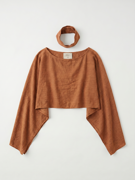 Top coton volant 6420