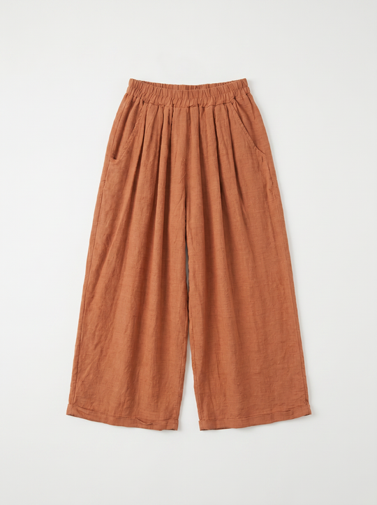 Pantalon coton volant 06360