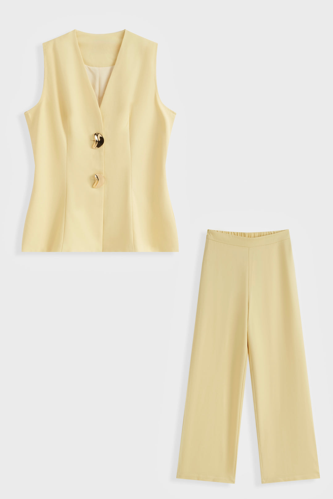 Ensemble boléro jaune 9639