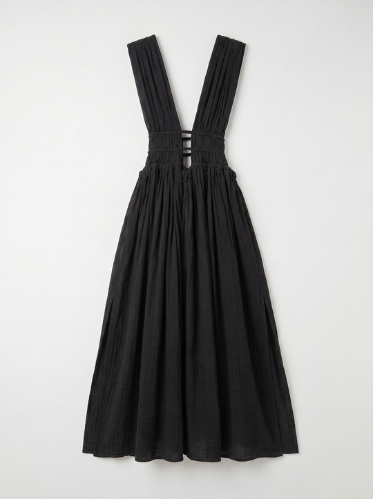 Robe coton bandes 12430
