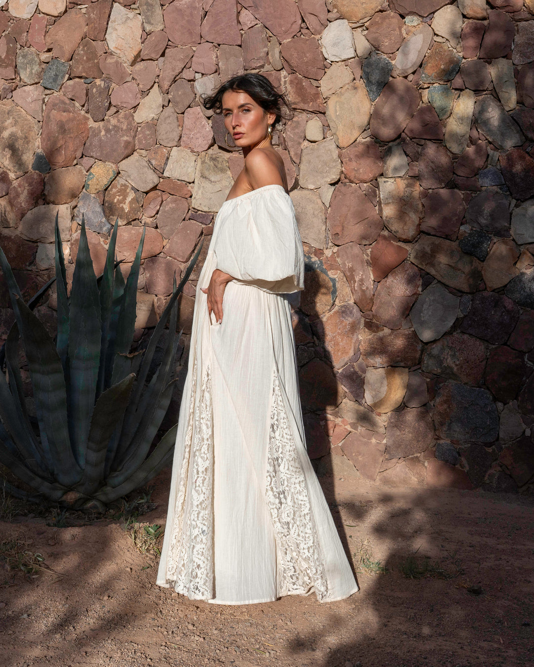Robe nude dentelle NINA S/S26