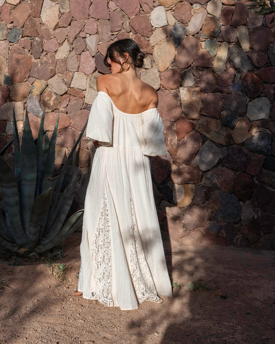Robe nude dentelle NINA S/S26