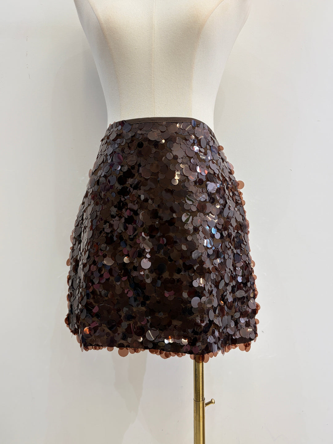 Jupe sequin Jaune 2561