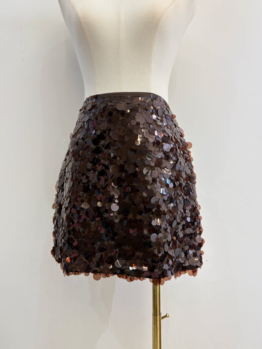 Jupe sequin Jaune 2561