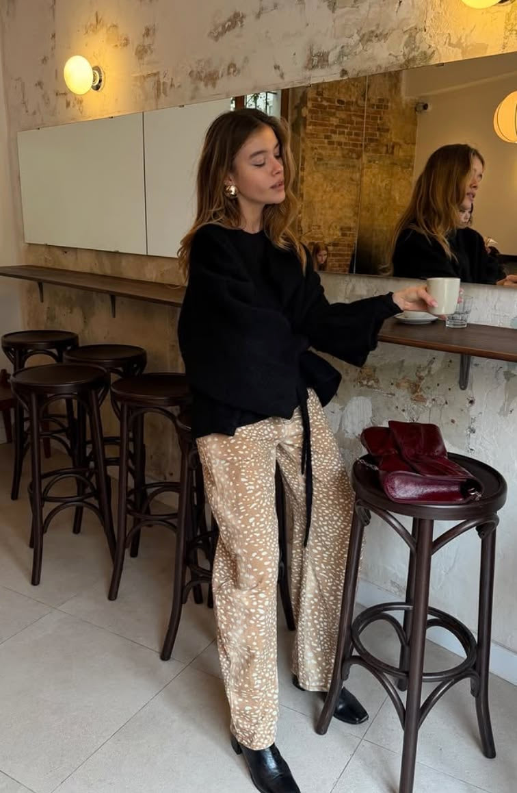 Jean droite Wide Bambi Hu0038