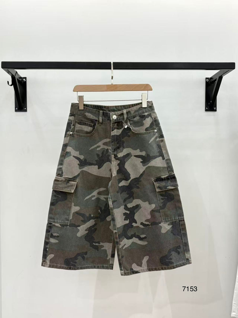 Bermuda Cargo Camouflage 7153