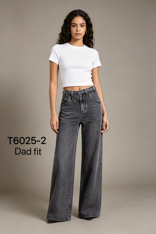 Jean droit Gris T6025-2-50