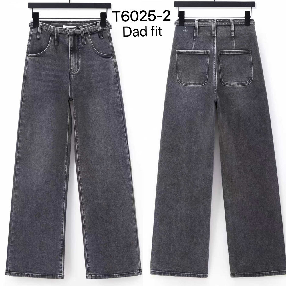 Jean droit Gris T6025-2-50