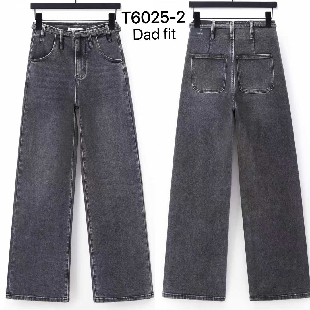 Jean droit Gris T6025-2-50