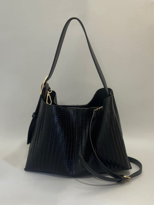 Sac matelassé noir 316