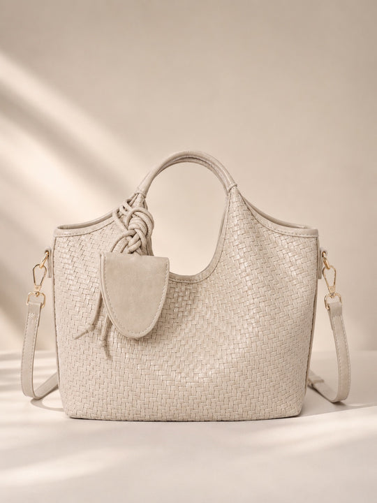 Sac tressé 1604 beige