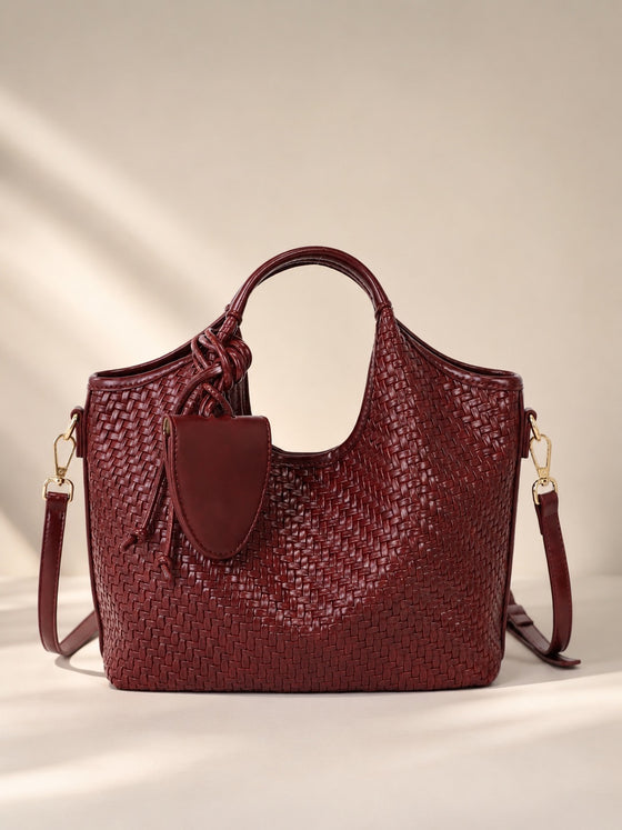 Sac tressé 1604 Bordeaux