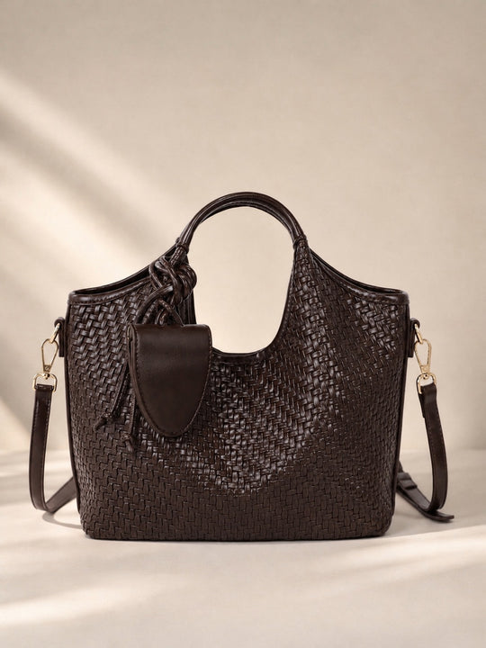 Sac tressé 1604 choco