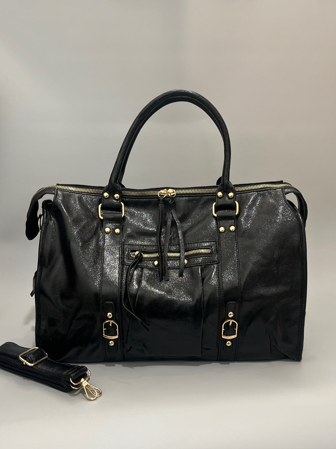 Sac grand format brillant 1331 noir
