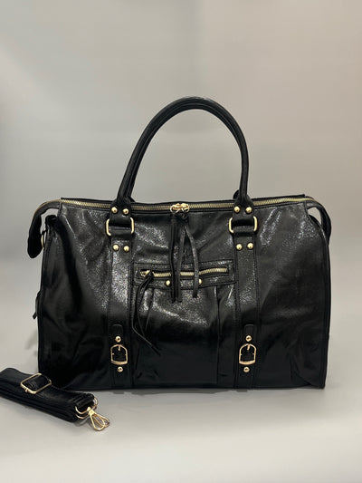 Sac grand format brillant 1331 noir