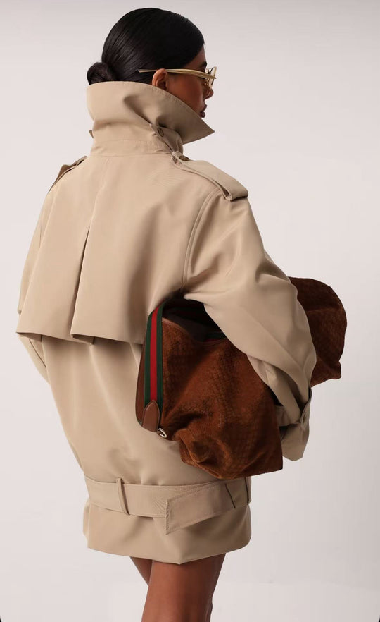 Veste trench ceinture V13020