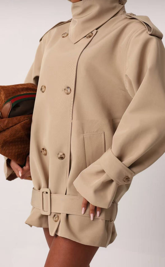 Veste trench ceinture V13020