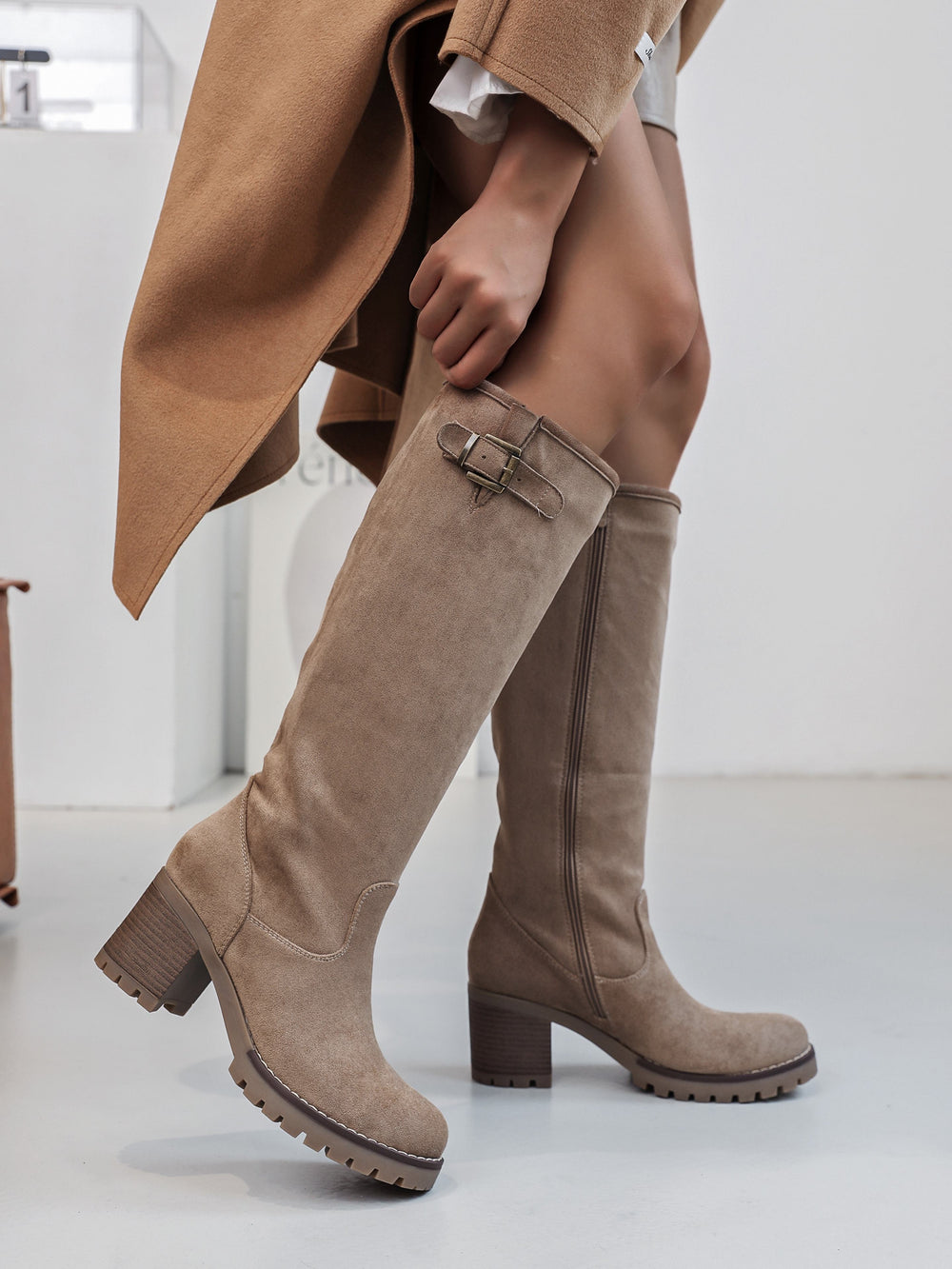 Boot daim taupe Y2299