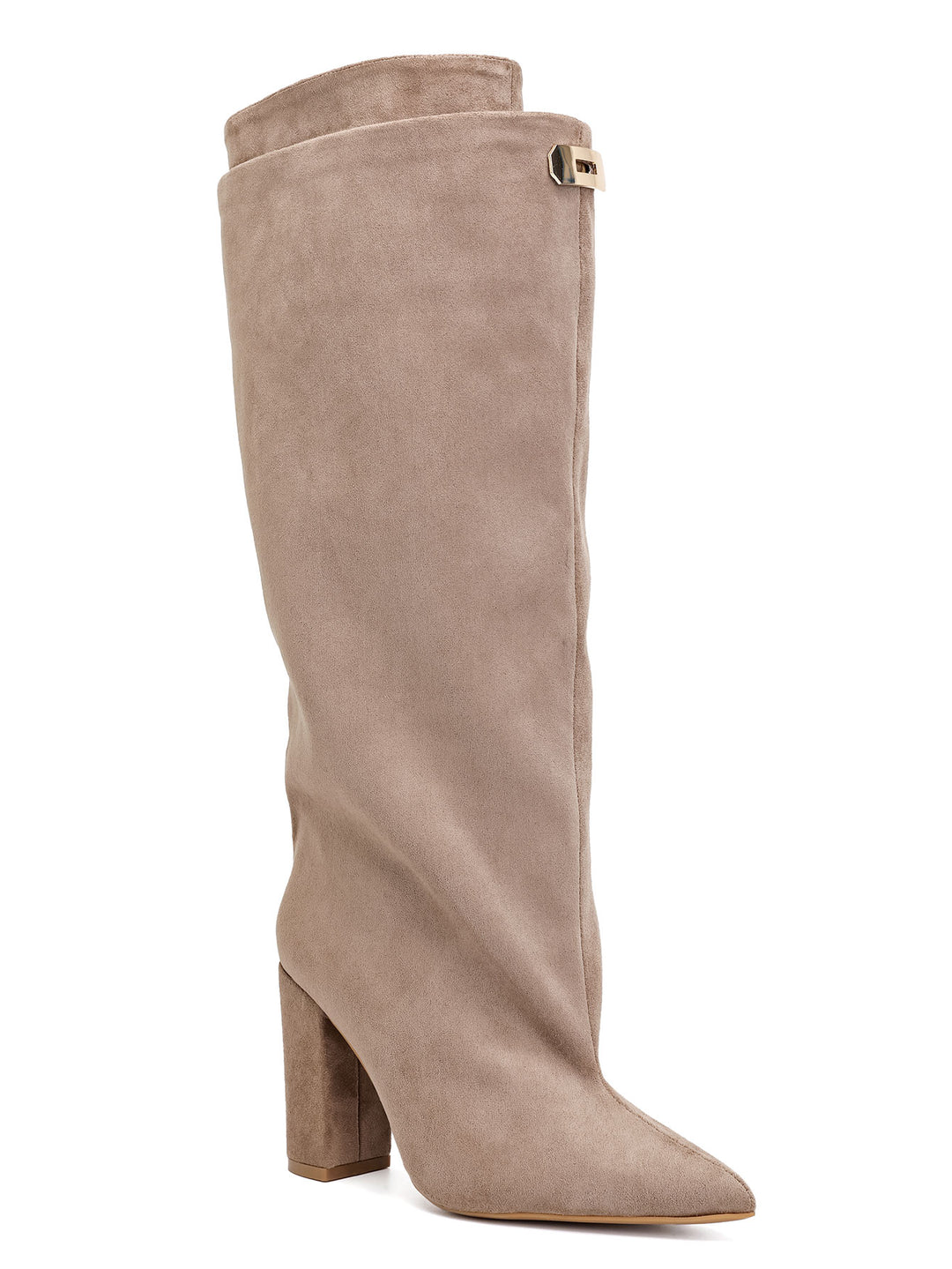 Bottes daim droite 2912A-1 Taupe(khaki)