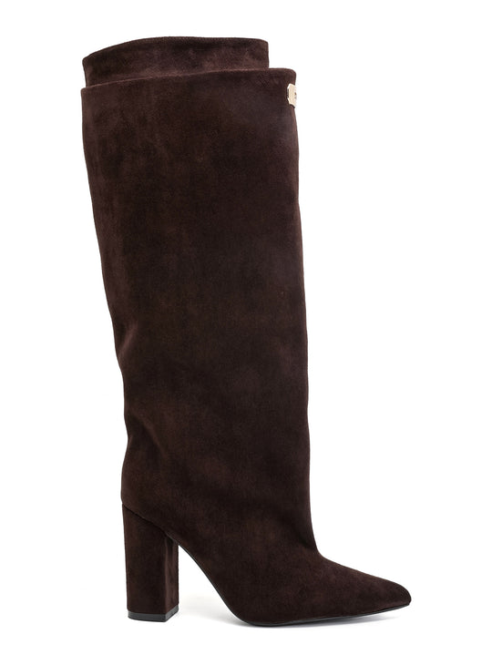 Bottes daim droite 2912A-1 Brown