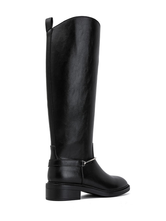 Bottes similicuir Noir 5300