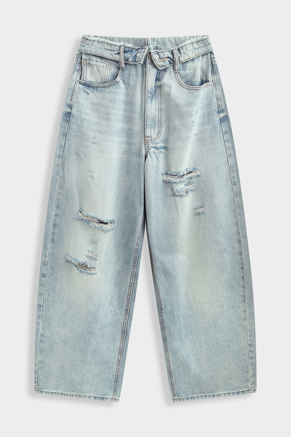 Jean bleu déchiré 9075