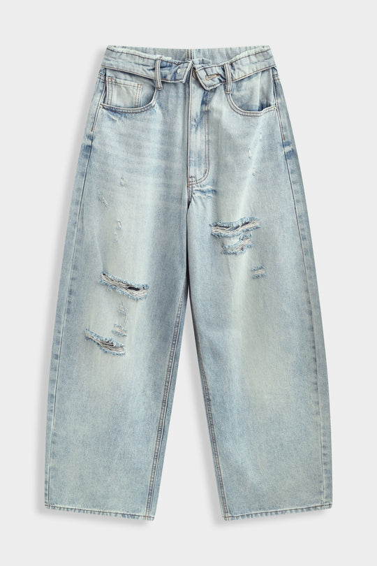 Jean bleu déchiré 9075