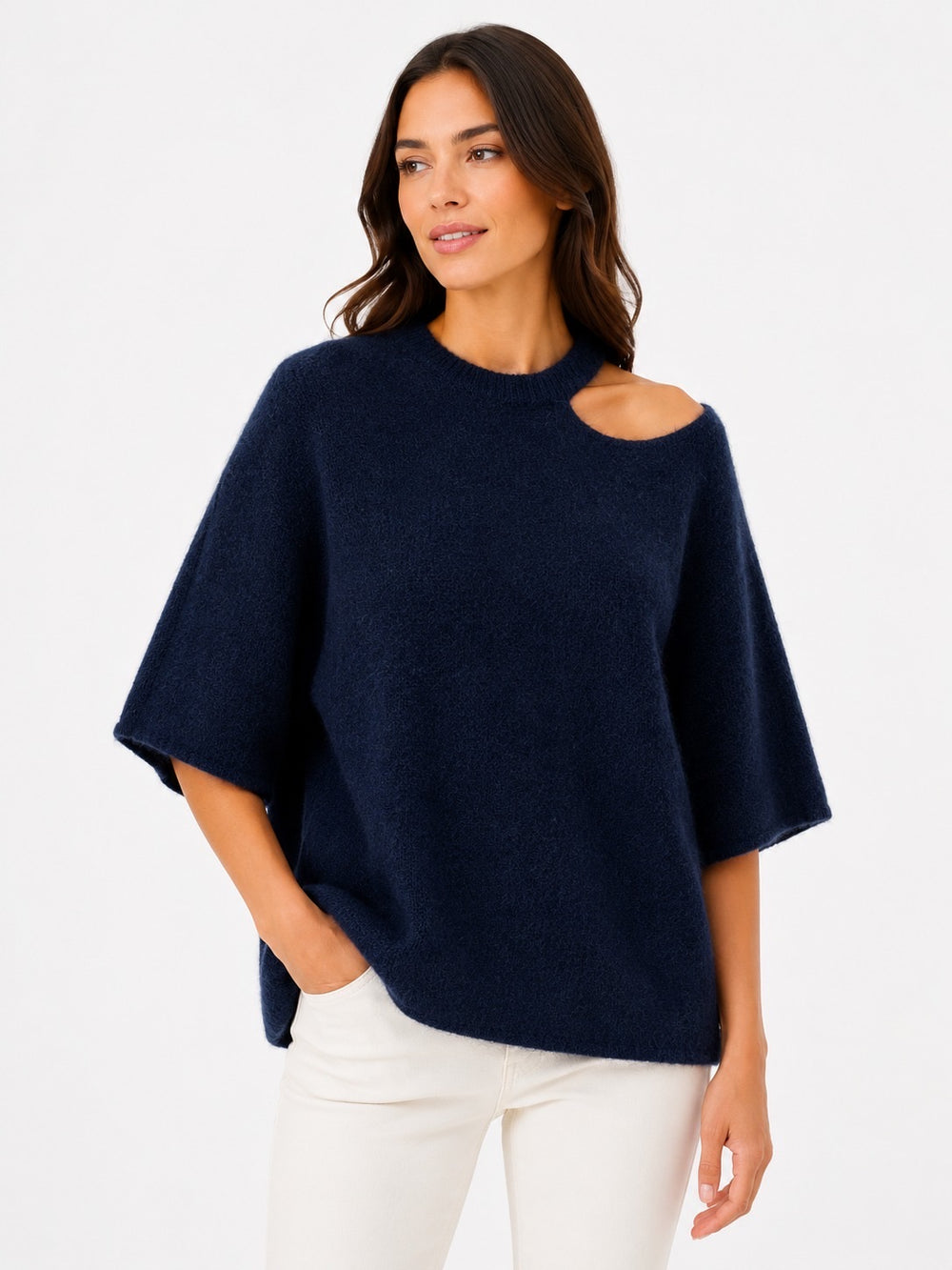 Pull épaules ouverte 26399