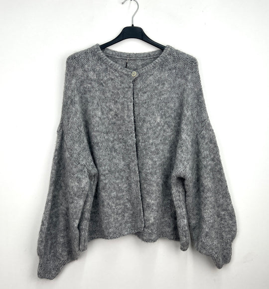 Pull gilet bouton 11906