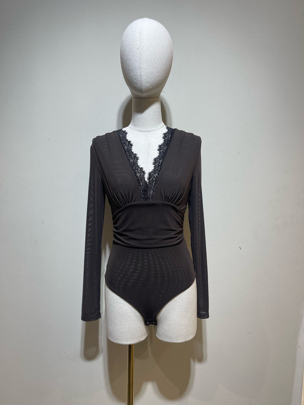 Body Col dentelle 62003 Choco