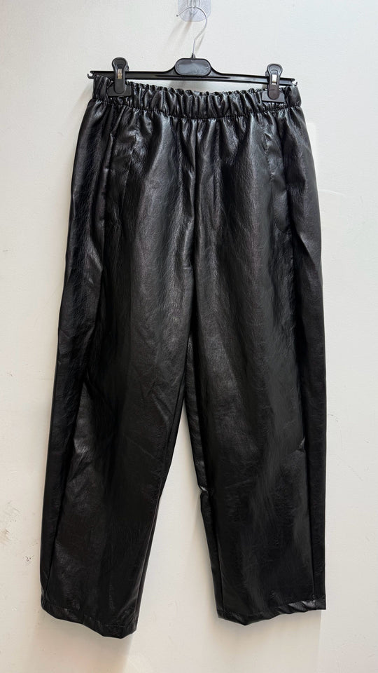 Pantalon carrot similicuir 21469