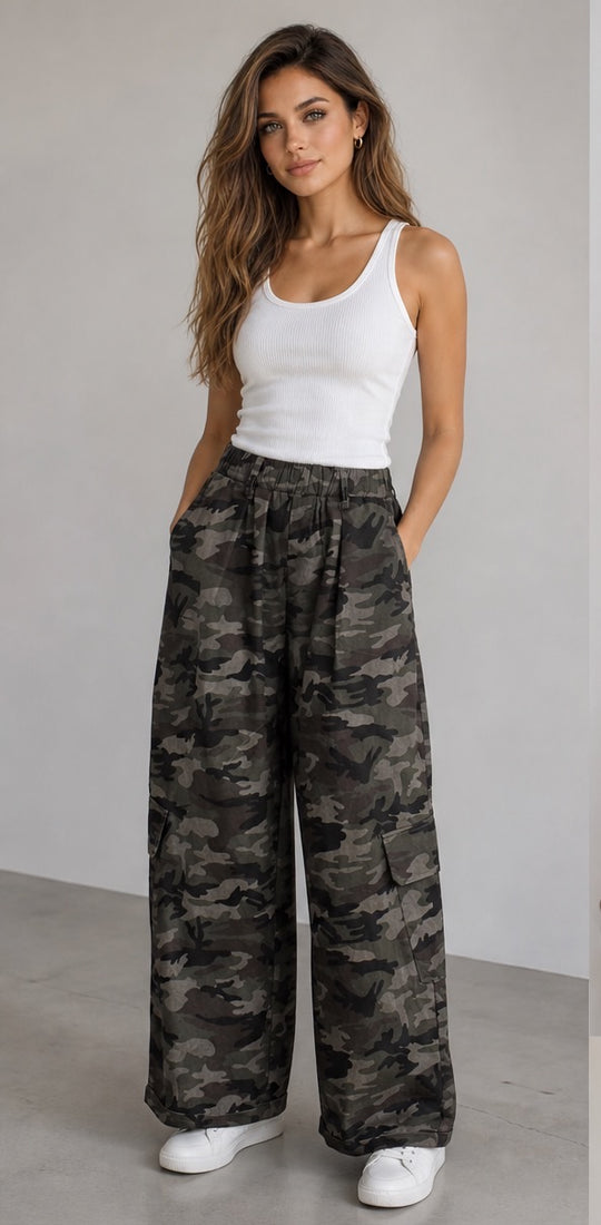 Pantalon loose camouflage 1926