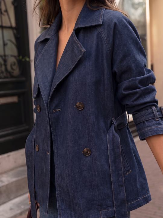 Veste trench jean M838