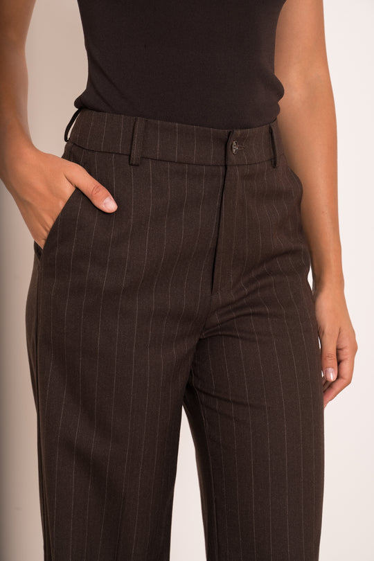 Pantalon rayure Choco P26173