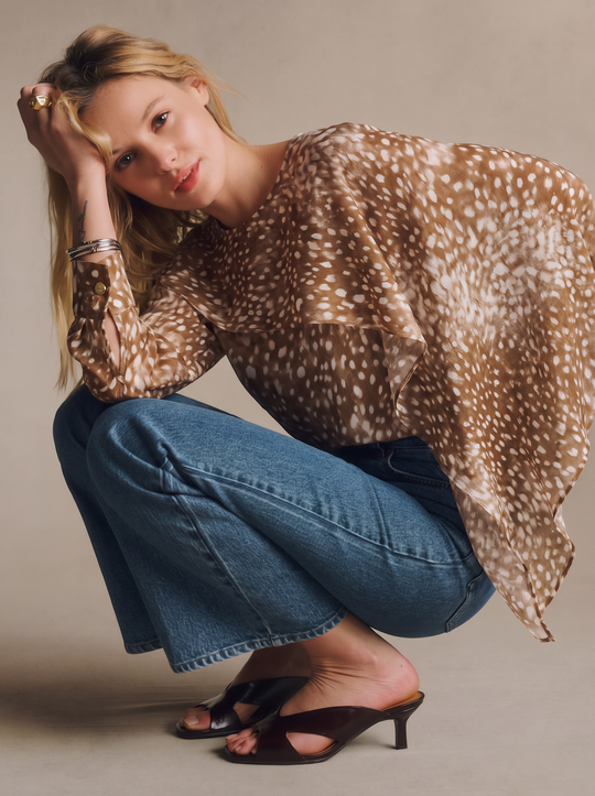 Blouse fluide Bambi H3043