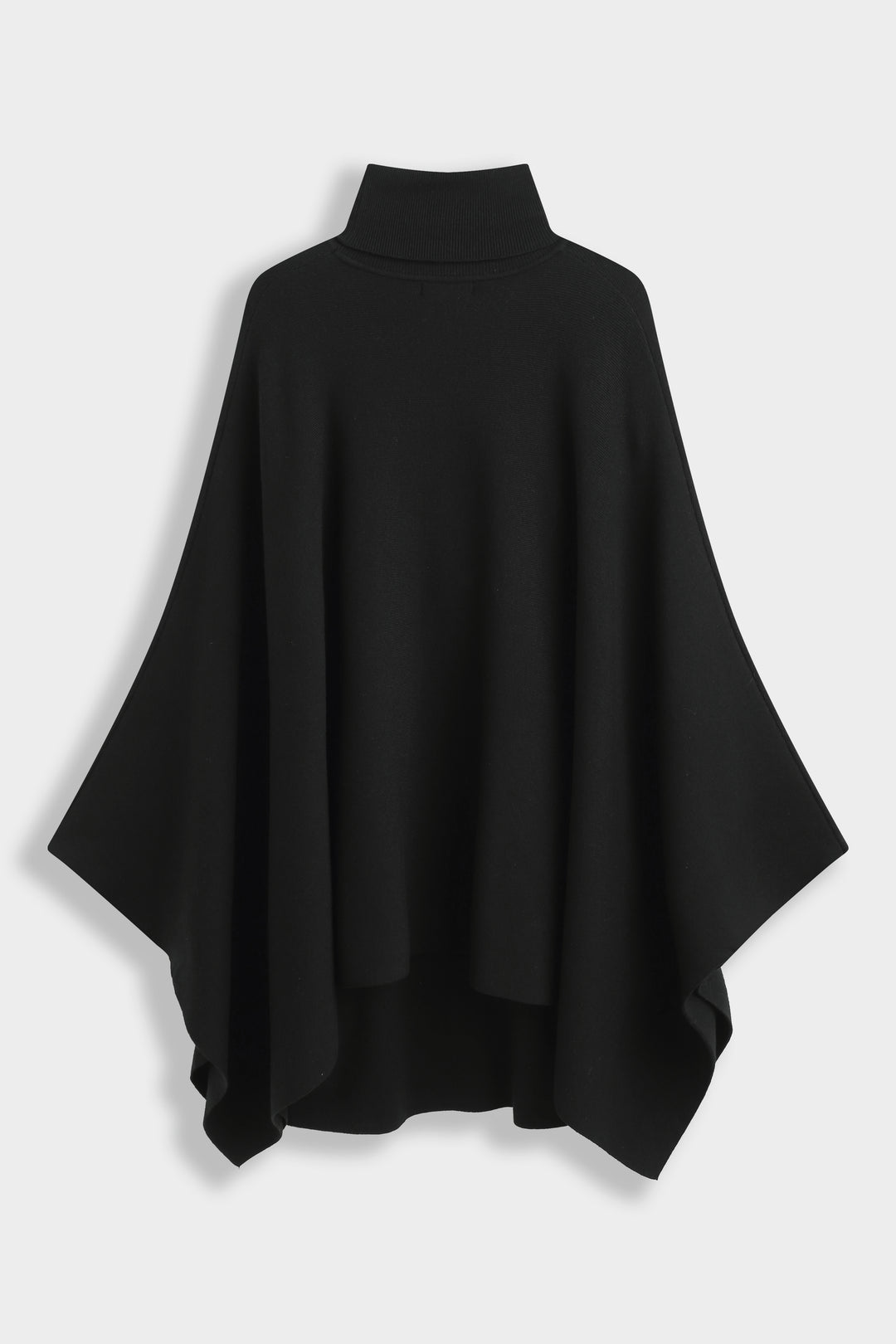 Pull poncho col roulé 91060 Noir