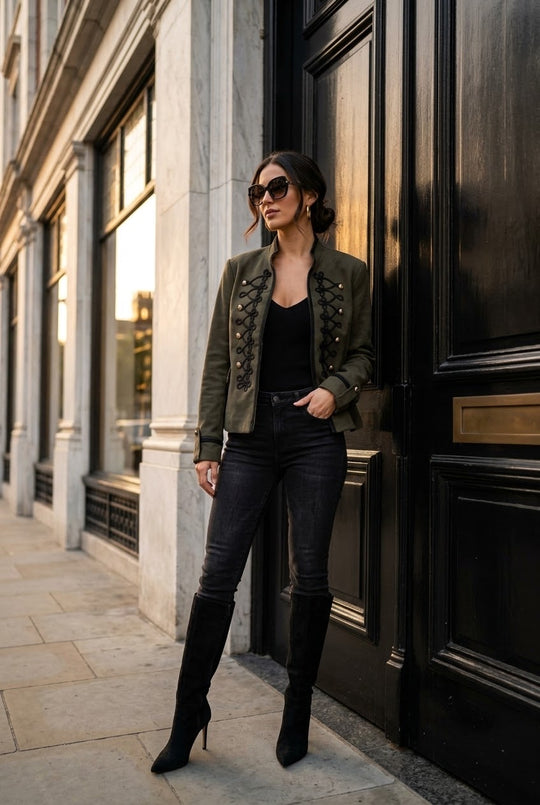 Veste officier kaki 7107