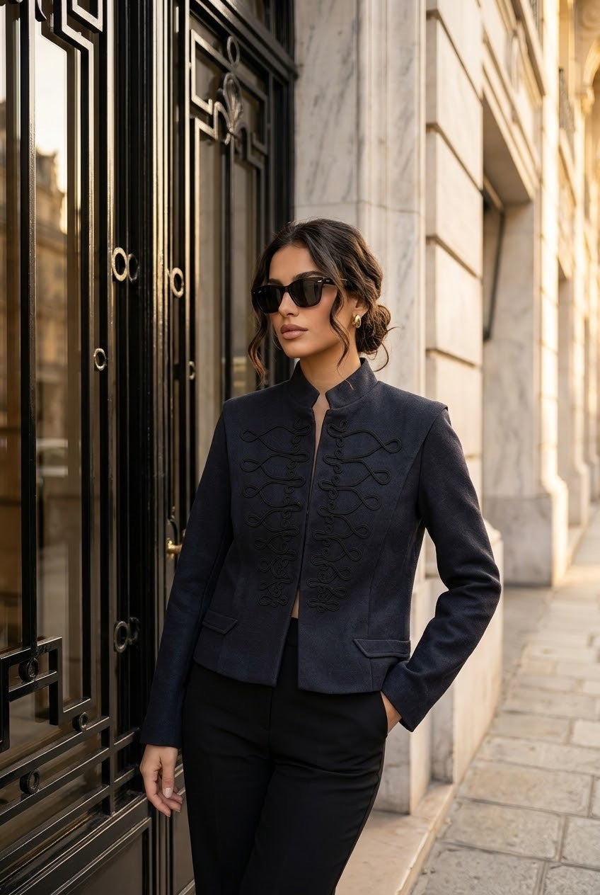Veste officier Bleu marine 7102