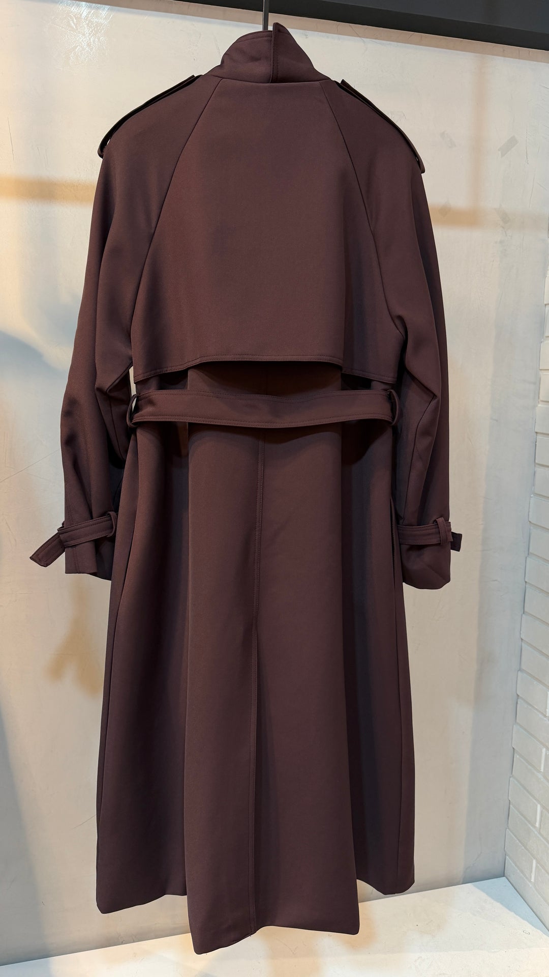 Trench long Prune 9903