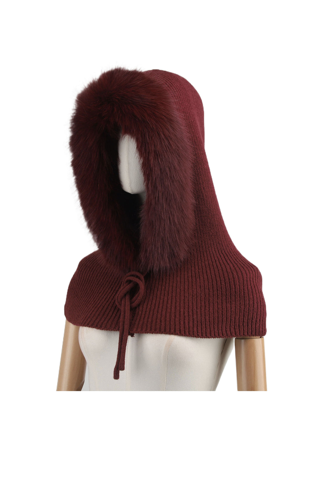Echarpe cagoule fourrure 56011