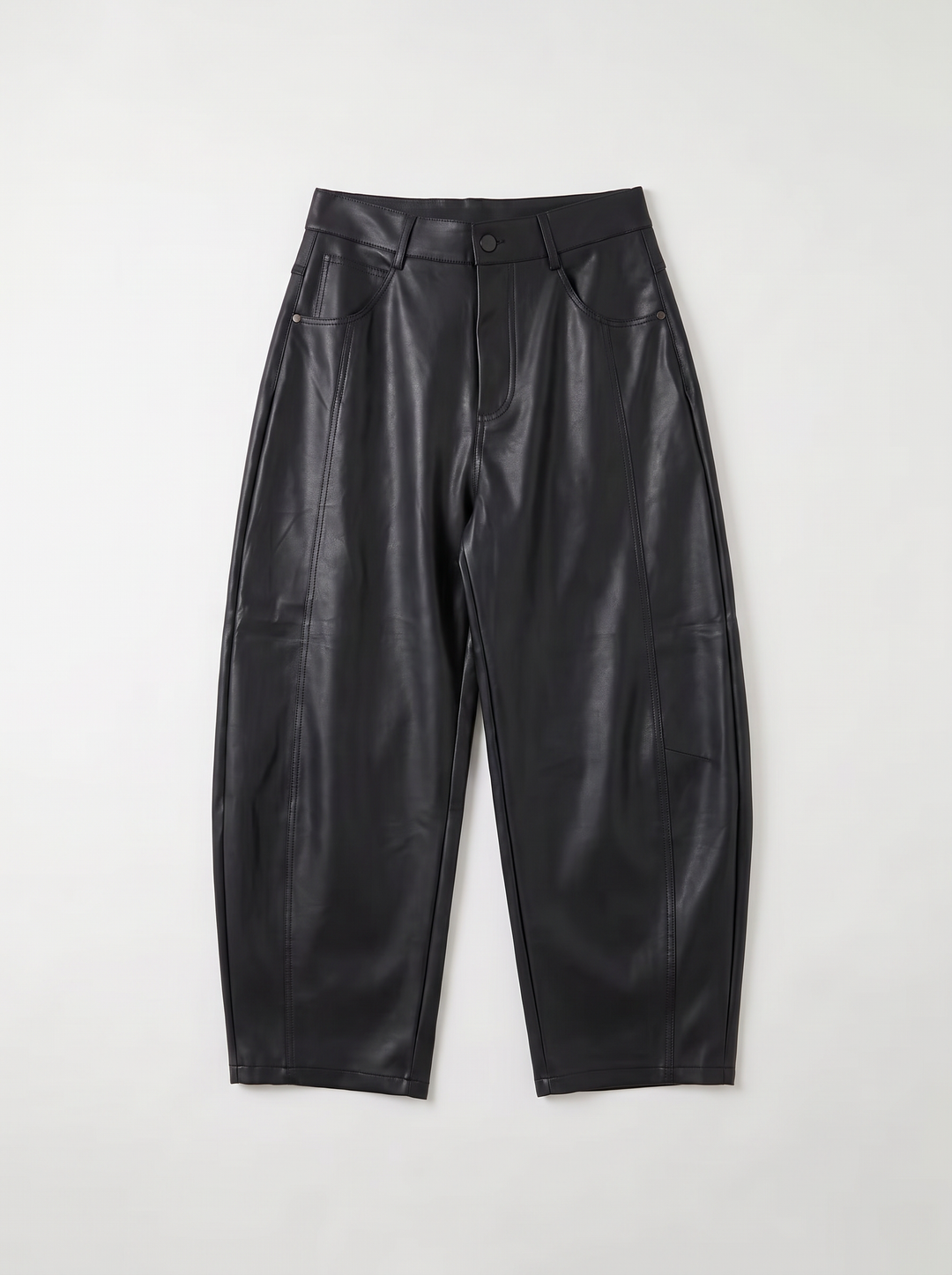 Pantalon Ballon similicuir NERO