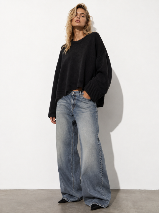 Pull simple loose PL4950 Noir
