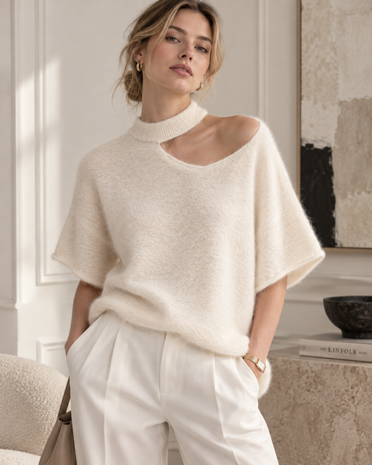Pull épaules ouverte 26399