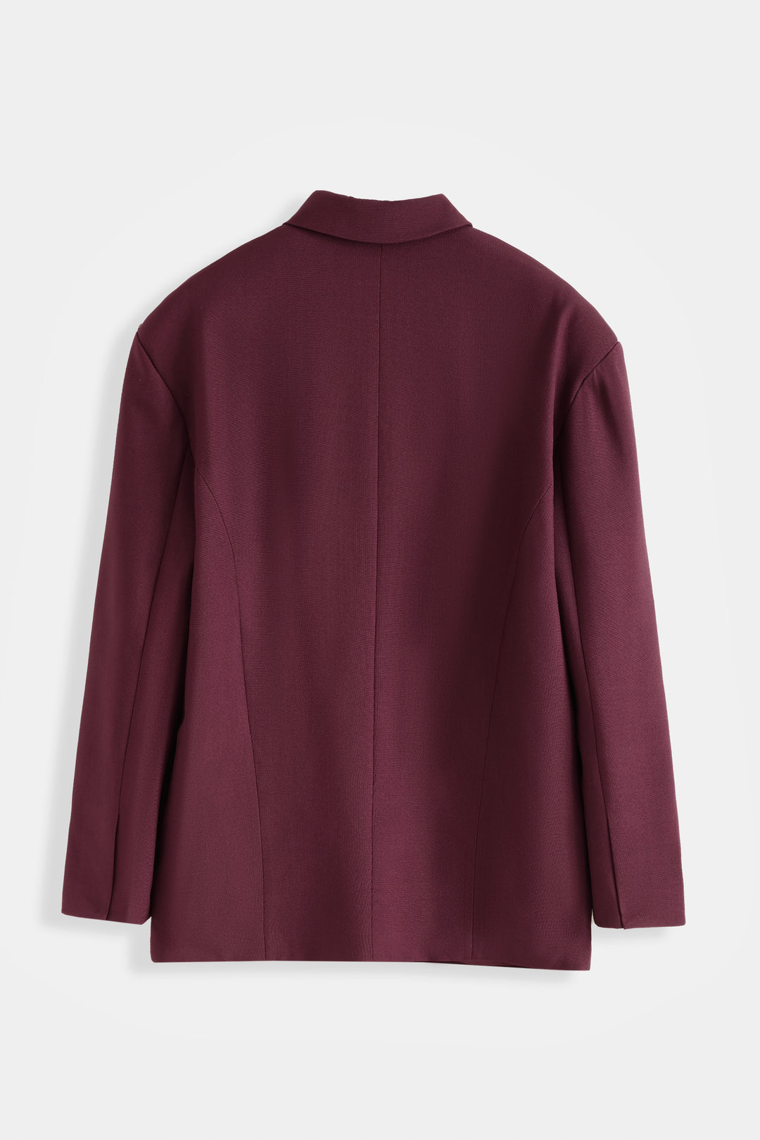 Blazer Droite Bordeaux 9675