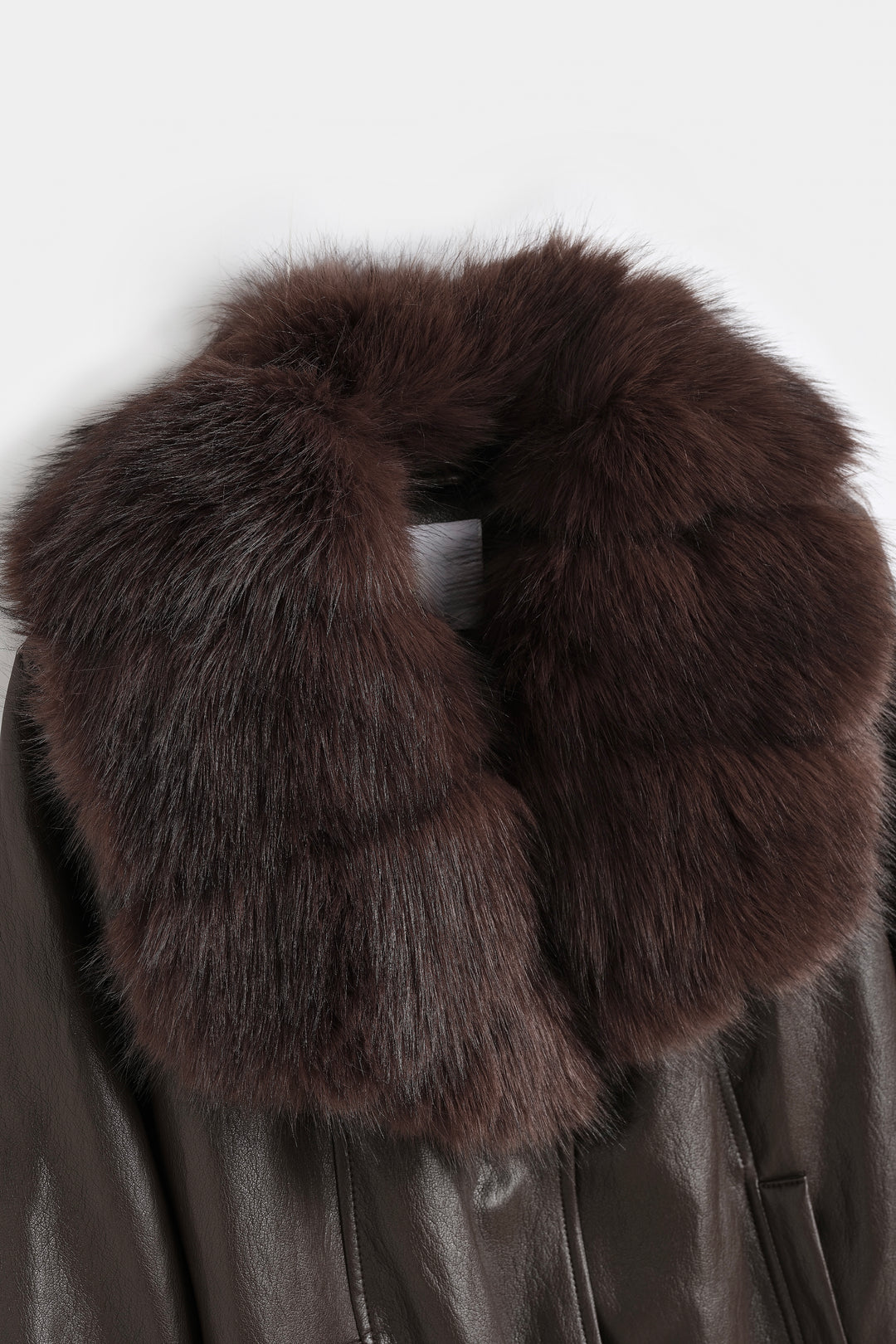 Veste similicuir grand col Choco CV2228