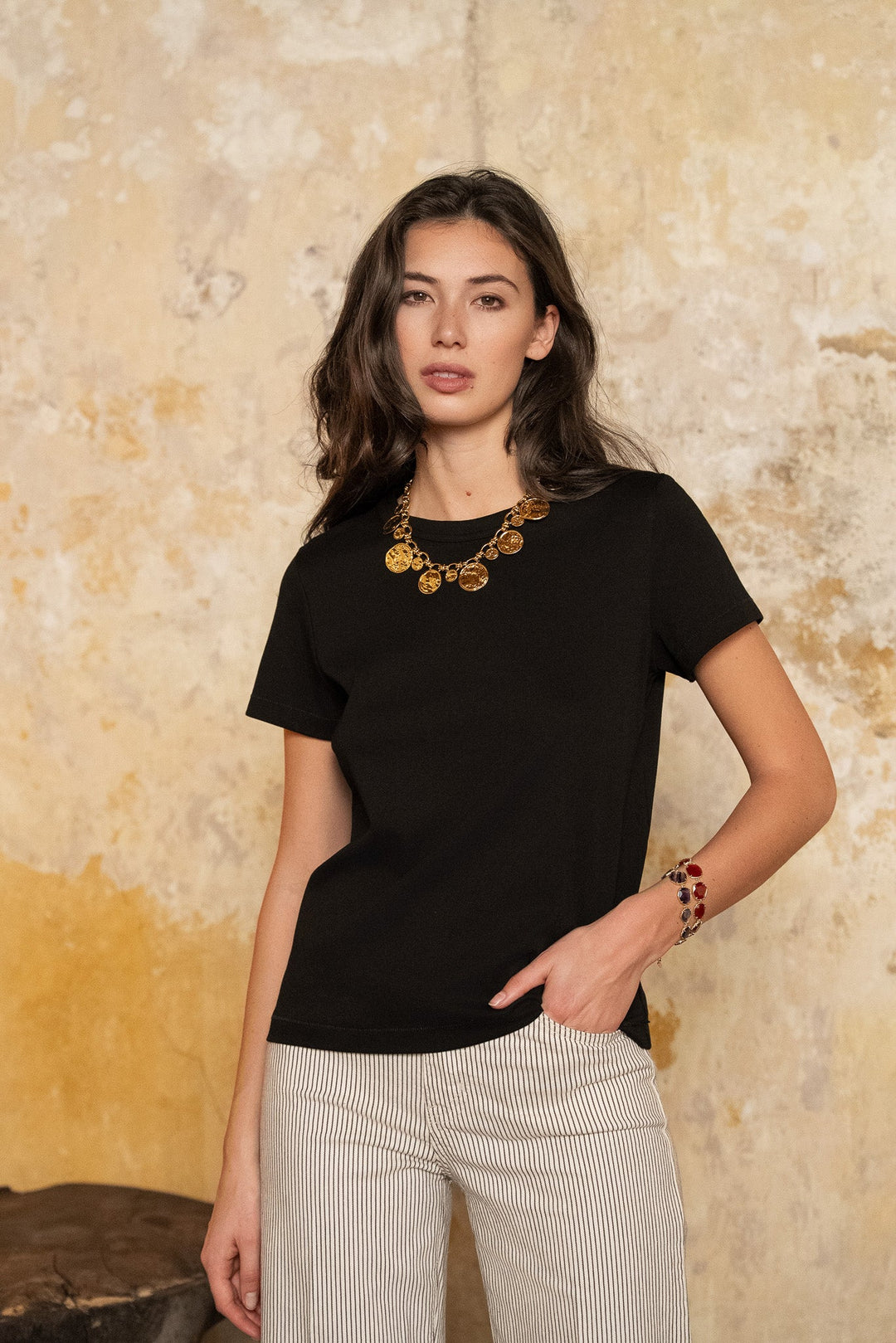 T-shirt simple 2242 Noir