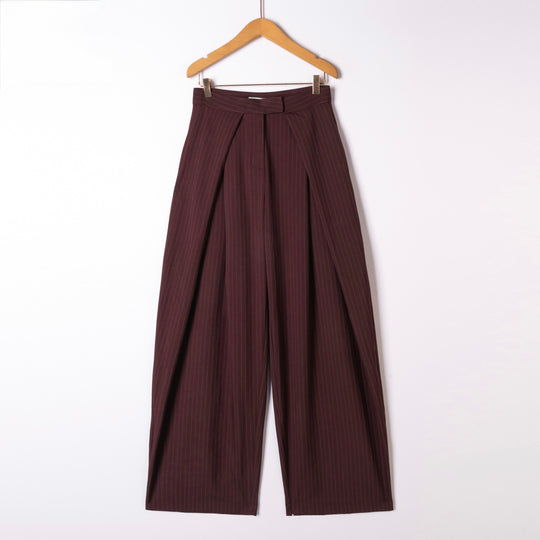 Pantalon pince rayure Bordeaux ZP1424