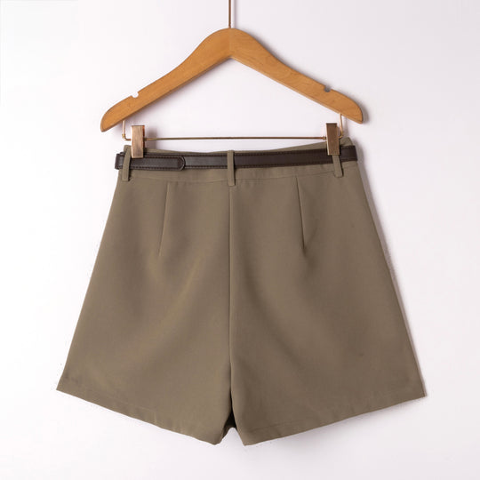 Short ceinture Taupe Zp1443
