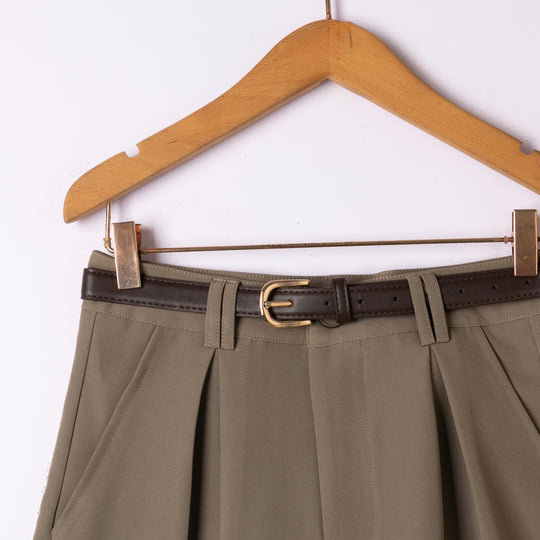 Short ceinture Taupe Zp1443