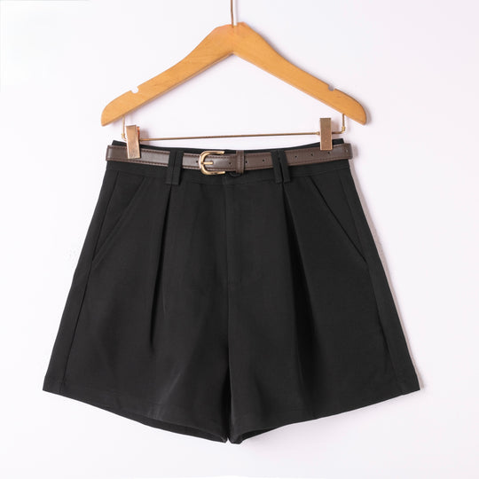 Short ceinture Noir Zp1443